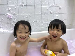 꼬모조이 탱글탱글 구름 콩순이 버블바스 — 5점을 준 리뷰어가 2019년 12월 올린 사용 사진