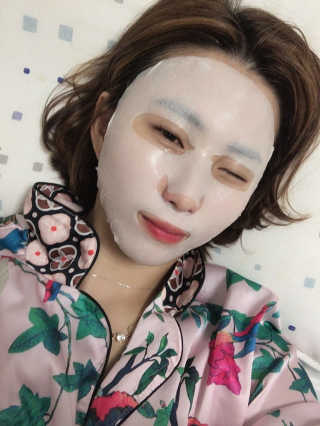 유산균하우스 [프로바이오닉]스킨프로바이오틱스 마스크 10매입 — 5점을 준 리뷰어가 2019년 9월 올린 사용 사진
