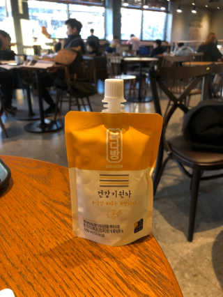 자연원 복다방 2종 100ml 10포씩 — 3점을 준 리뷰어가 2018년 12월 올린 사용 사진