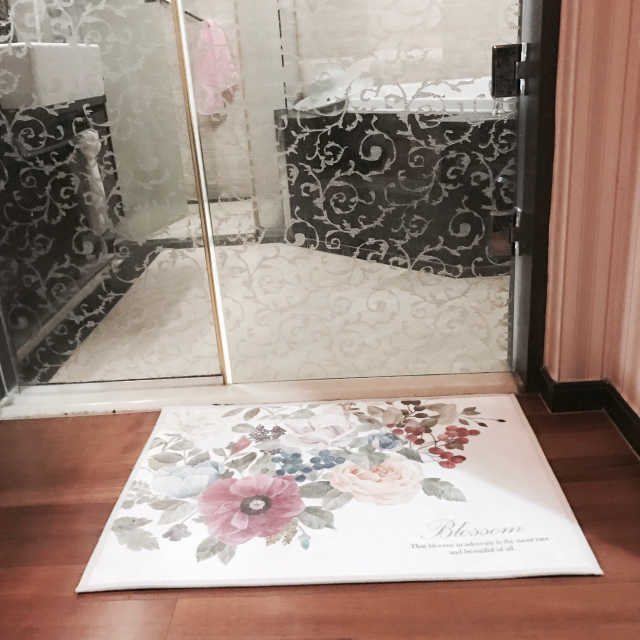 상상후 디자인 극세사 발매트 리뷰 사진