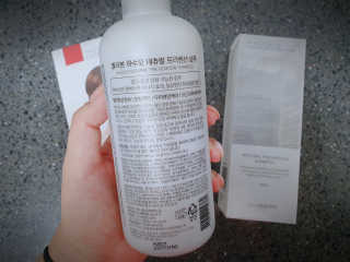 셀리본 하수오 내츄럴 프리벤션 탈모관리 샴푸 300ml — 5점을 준 리뷰어가 2019년 11월 올린 사용 사진