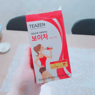 티젠 보이차 + 마이보틀 세트 — 5점을 준 리뷰어가 2018년 6월 올린 사용 사진