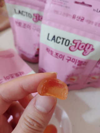 락토조이 구미젤리 복숭아맛 — 4.5점을 준 리뷰어가 2019년 10월 올린 사용 사진
