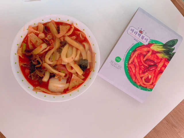 땡땡쿡 쓰촨 마라 떡볶이 2인분 595g 리뷰 사진
