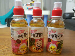 웅진식품 코코몽 어린이 순한결명자 200mL x 24페트 — 5점을 준 리뷰어가 2018년 4월 올린 사용 사진