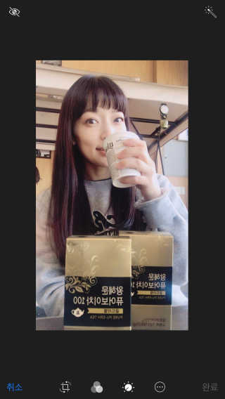 넥스트비티 왕혜문 퓨어 보이차 100 골드라벨 — 5점을 준 리뷰어가 2018년 2월 올린 사용 사진