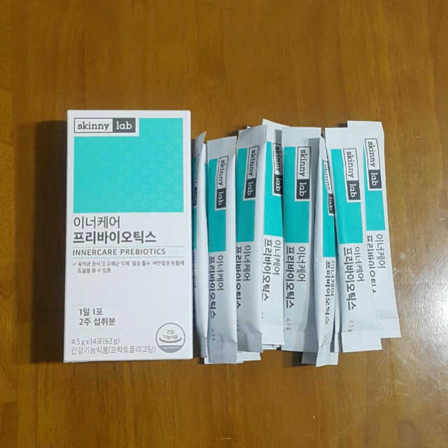 스키니랩 이너케어 프리바이오틱스 리뷰 사진