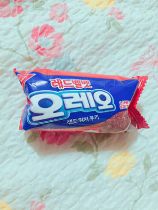 오레오 레드벨벳 — 5점을 준 리뷰어가 2018년 1월 올린 사용 사진