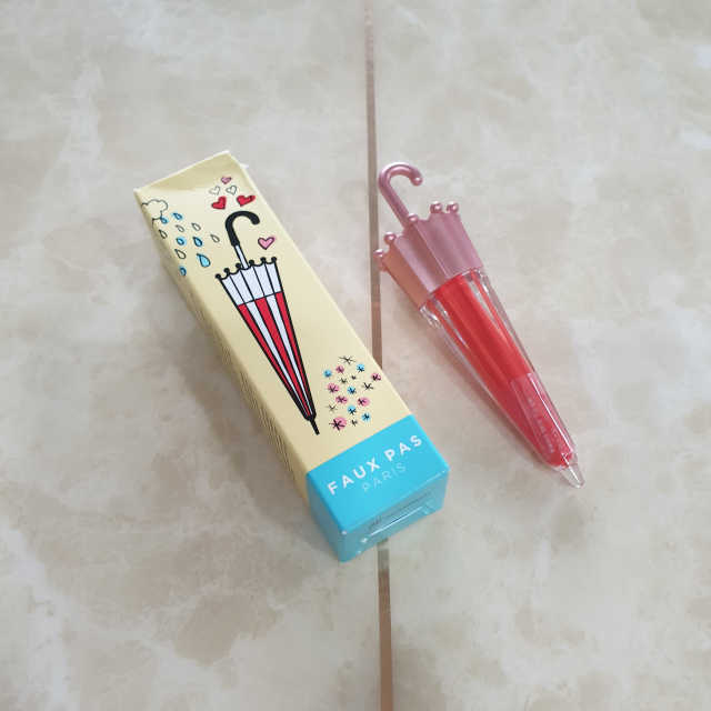 뽀빠파리 워터립우산틴트 리뷰 사진