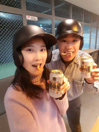 스트라이크존마곡구장 스트라이크존 1시간 이용권 — 5점을 준 리뷰어가 2018년 12월 올린 사용 사진