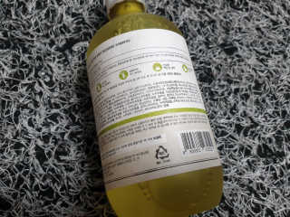 달리프 클로렐라 베러 루트 릴렉싱 샴푸 500ml — 5점을 준 리뷰어가 2019년 1월 올린 사용 사진