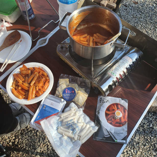 잠실맛집,홍코너떡볶이가우리집에[옛날맛,짜장맛옵션] 리뷰 사진