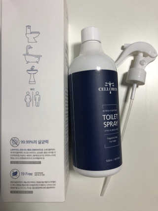 셀로몬 토일렛 스프레이 500ml — 5점을 준 리뷰어가 2018년 5월 올린 사용 사진