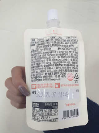 자연원 복다방 2종 100ml 10포씩 — 5점을 준 리뷰어가 2018년 12월 올린 사용 사진