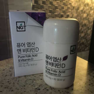 네츄럴굿띵스 퓨어 락토 철분 60일분 — 5점을 준 리뷰어가 2018년 2월 올린 사용 사진