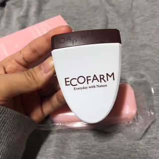 에코팜 샤이닝 비타민 클렌징 비누, 홀더 세트 — 3.5점을 준 리뷰어가 2019년 4월 올린 사용 사진