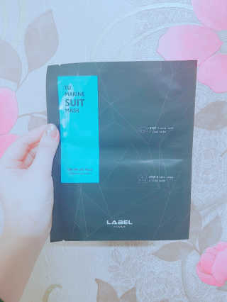 레이블옴므-labelhomme 레이블옴므 티유 마린 슈트 마스크팩(5EA) — 5점을 준 리뷰어가 2018년 1월 올린 사용 사진