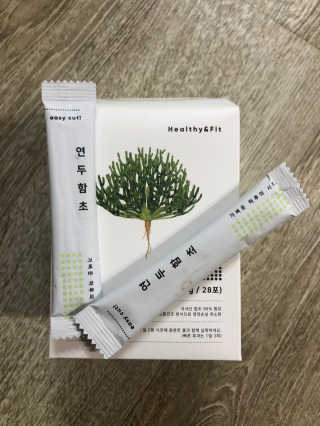 헬씨앤핏 디톡스와 변비에 탁월한 연두함초. 천연변비약으로 유명 — 5점을 준 리뷰어가 2020년 1월 올린 사용 사진