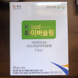 두루원 똥기사의 Kfood 화이버슬림 — 3.83점을 준 리뷰어가 2018년 7월 올린 사용 사진
