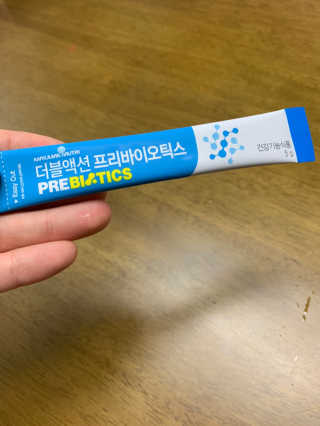 메이준뉴트리 이승남 원장의 더블액션 프리바이오틱스 — 4점을 준 리뷰어가 2020년 3월 올린 사용 사진