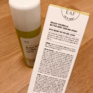 달리프 클로렐라 베러 루트 쿨링 스프레이 100ml — 5점을 준 리뷰어가 2019년 6월 올린 사용 사진