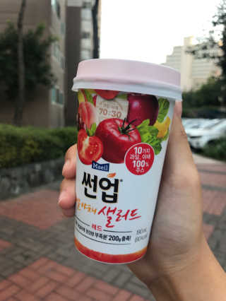 썬업 과일야채샐러드 레드 / 녹황 / 퍼플 — 5점을 준 리뷰어가 2017년 8월 올린 사용 사진