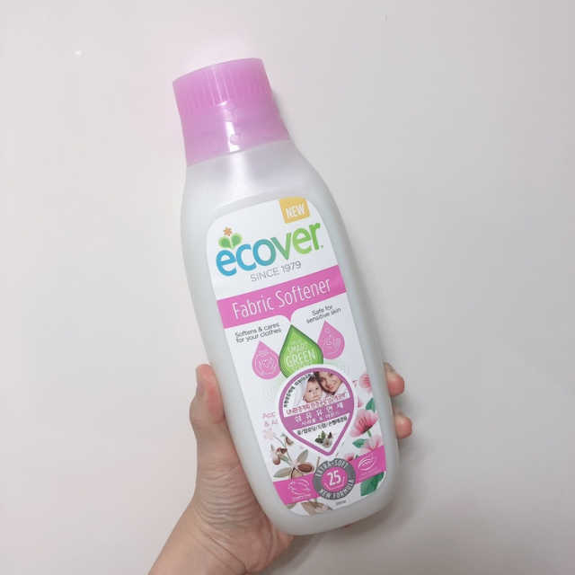 에코버 친환경 섬유유연제 750ml 사과꽃 아몬드 향 리뷰 사진