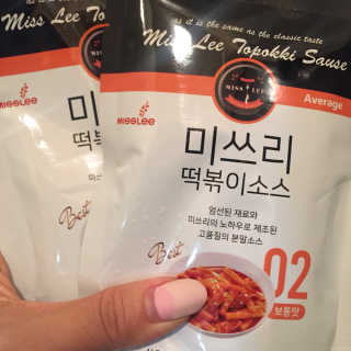 미쓰리떡볶이 just 10 min 패키지 — 4.83점을 준 리뷰어가 2018년 5월 올린 사용 사진