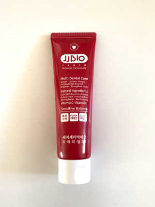 JJBIO_NEW 제이제이바이오 프리미엄 치약 — 4.83점을 준 리뷰어가 2018년 11월 올린 사용 사진