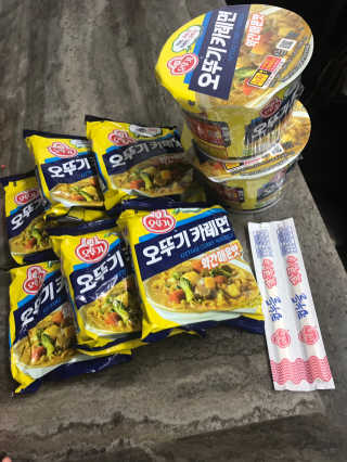 오뚜기카레면 2차 모집 — 5점을 준 리뷰어가 2019년 2월 올린 사용 사진