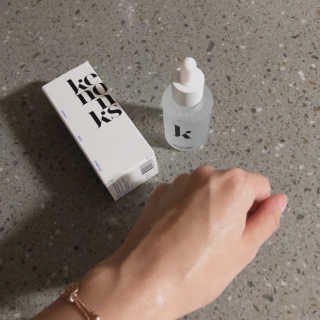 키노닉스 펀더멘탈 하이드레이팅 앰플 부스터 — 5점을 준 리뷰어가 2019년 3월 올린 사용 사진