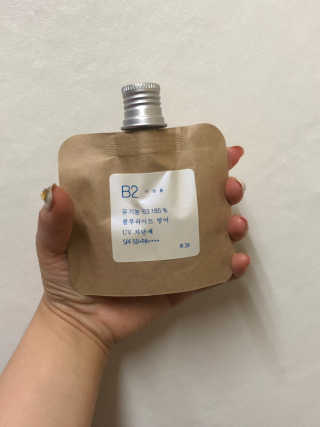 톤28 유기농 블루라이트 방어 UV 차단거리 지성용 B2 — 5점을 준 리뷰어가 2019년 5월 올린 사용 사진