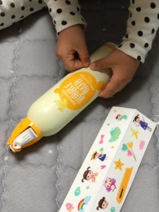 꼬모조이 탱글탱글 구름 콩순이 버블바스 — 4.5점을 준 리뷰어가 2019년 12월 올린 사용 사진