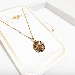 쥬얼카운티 92.5 Silver Byzantine Coin Pendant Necklace — 5점을 준 리뷰어가 2018년 12월 올린 사용 사진