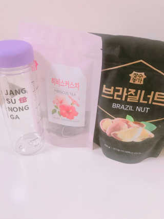 장수농가 브라질너트, 히비스커스 — 5점을 준 리뷰어가 2018년 8월 올린 사용 사진