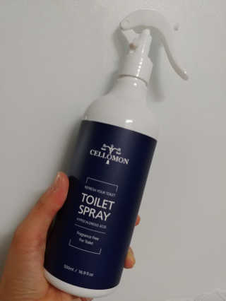 셀로몬 토일렛 스프레이 500ml — 3점을 준 리뷰어가 2018년 5월 올린 사용 사진