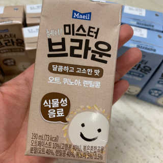 헤이미스터브라운 [매일유업] 헤이 미스터브라운 12개입 — 5점을 준 리뷰어가 2019년 8월 올린 사용 사진