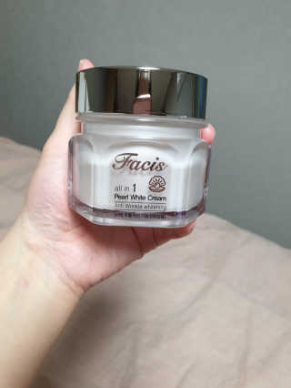 파시스 올인원 진주 화이트닝 크림 100ml — 5점을 준 리뷰어가 2019년 3월 올린 사용 사진