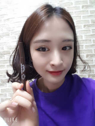 니코피 퍼펙트 엣지 아이라이너 — 5점을 준 리뷰어가 2019년 10월 올린 사용 사진