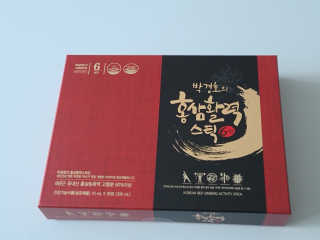 메이준뉴트리 박경호의 홍삼활력스틱 10ml x 30포 — 5점을 준 리뷰어가 2020년 2월 올린 사용 사진