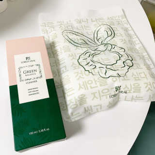 포레스트힐 그린 밸런스 클렌져 100ml + 토끼 헤어밴드 — 4점을 준 리뷰어가 2020년 2월 올린 사용 사진