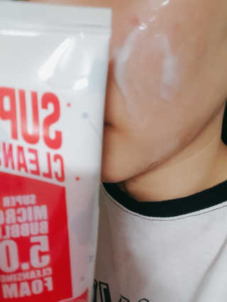 미팩토리 슈퍼 마이크로 버블 5.0 클렌징 폼 X 2EA — 3점을 준 리뷰어가 2019년 6월 올린 사용 사진