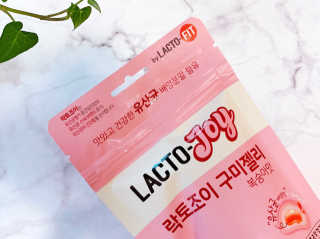 락토조이 구미젤리 복숭아맛 — 5점을 준 리뷰어가 2019년 9월 올린 사용 사진