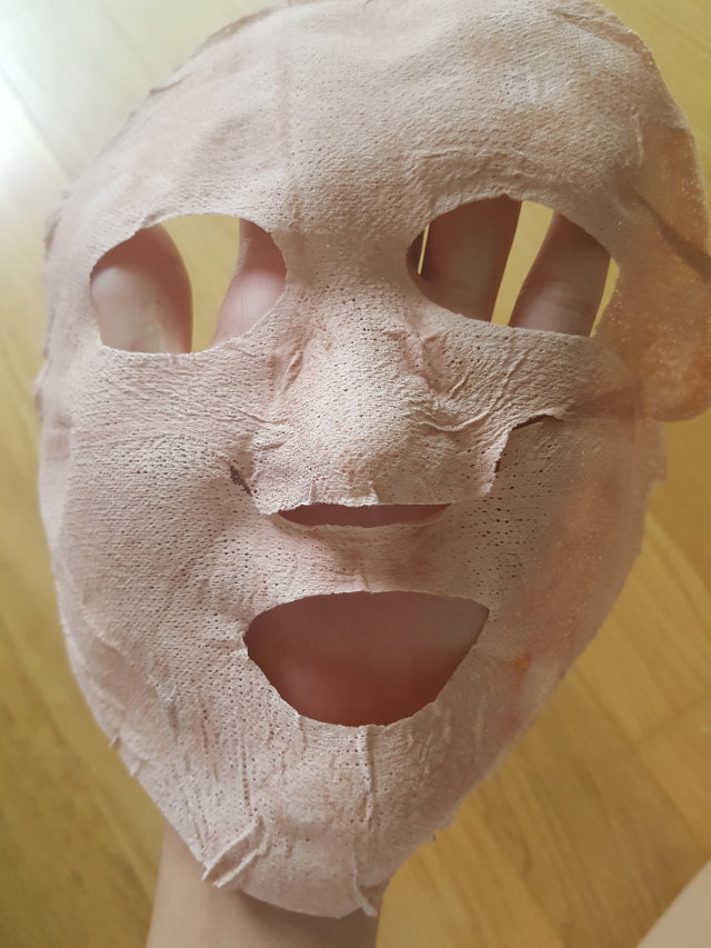 페이셜 핑크 머드 마스크 리뷰 사진
