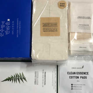 어반리브즈 프리미엄 화장솜 트라이얼 SET — 5점을 준 리뷰어가 2019년 8월 올린 사용 사진