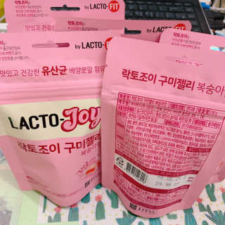 락토조이 구미젤리 복숭아맛 — 4.5점을 준 리뷰어가 2019년 6월 올린 사용 사진