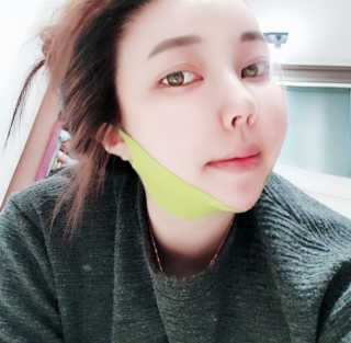 스케덤 시카 리프팅밴드 — 5점을 준 리뷰어가 2019년 6월 올린 사용 사진