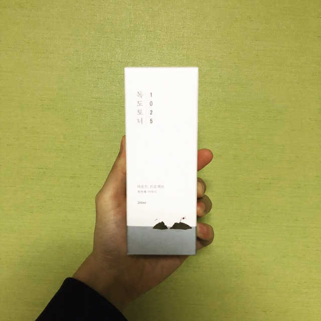 라운드랩 1025 독도 토너 200ml 리뷰 사진