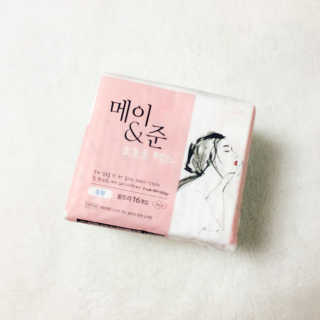 메이앤준 소프트맥스 생리대 — 4점을 준 리뷰어가 2019년 4월 올린 사용 사진