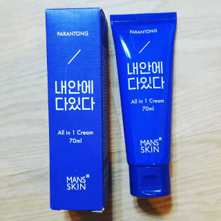 맨즈스킨 파란통 내안에다있다 — 4점을 준 리뷰어가 2017년 9월 올린 사용 사진